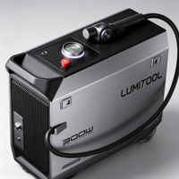Machine de décapage au laser portative Lumitool 3000 Watt, équipement industriel robuste pour l'élimination de la rouille et des revêtements
