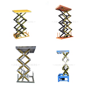 Plateforme élévatrice à ciseaux fixe sur mesure JS Lift SW2008 de 1 à 10 tonnes, élévateur de marchandises avec panneau de commande et télécommande 220/380V AC - Product Image 2