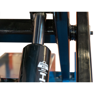 SteelExpert hydraulic welding bench GPPH 2.4x1.2mt, 25mm thick, <b>28mm</b> holes - Product Image 6