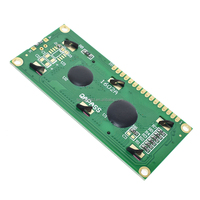Modul Layar LCD 1602A 5V dengan Lampu Latar Layar Biru Kuning-Hijau Antarmuka Serial IIC I2C