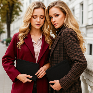 Bolsas de Cosméticos de Lona Personalizadas al por Mayor, de Gran Capacidad, con Asa Suave, Duraderas y Ecológicas, con Cierre Dorado - Product Image 4