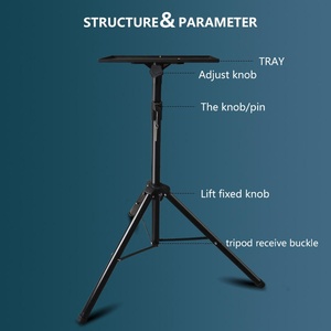 <span class=keywords><strong>Support</strong></span> de projecteur universel pliable HEYU, <span class=keywords><strong>support</strong></span> de projecteur réglable, trépied de <span class=keywords><strong>sol</strong></span> pour projecteur - Product Image 3
