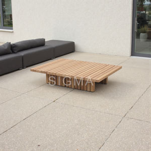 Sofá de Jardín de Teca, Sofá de Lujo para Patio Exterior, Muebles de Jardín Modernos de Madera de Teca para Todo Clima, Juego de Sofás de Jardín - Product Image 3