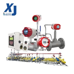 Supmea endüstriyel sıvı türbini debimetre yağ ve elektrik için LWGY-SUP Wall 400 duvara monte ultrasonik akış ölçer - Product Image 1