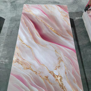 UV Korumalı PVC Mermer Levhalar Solmaya Dayanıklı Su Geçirmez Dekor Paneli ABD Kış Bahçesi Mutfak Kolay Temizlenen Yüzey Ev Kullanımı İçin - Product Image 1