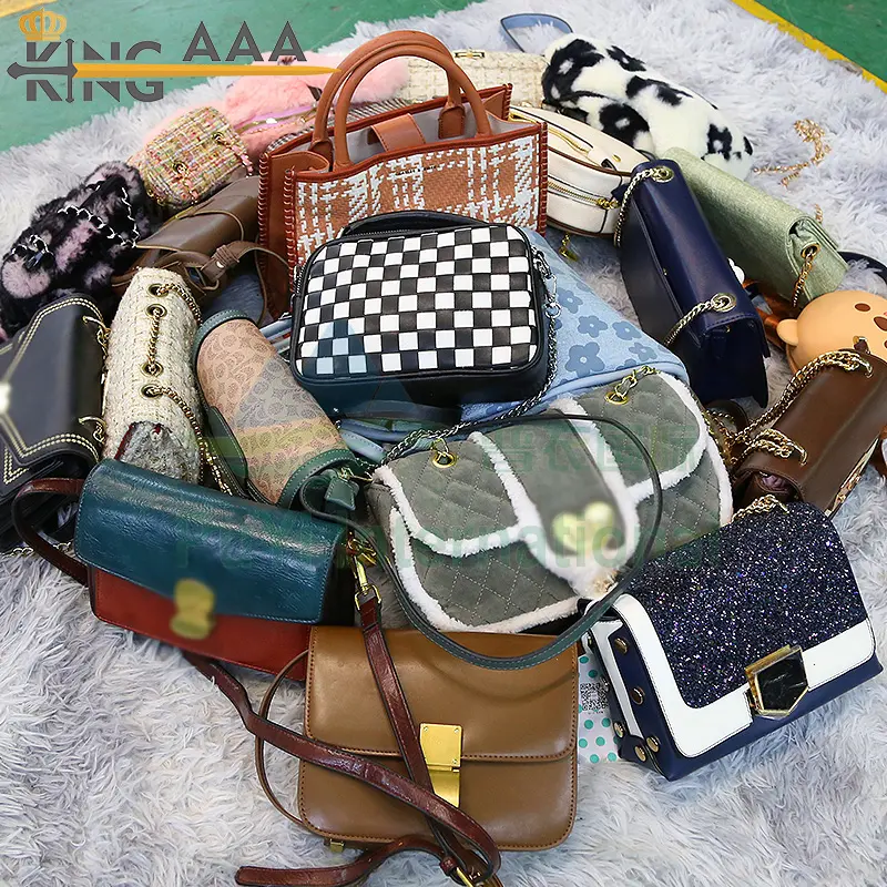 Tas tangan mewah untuk wanita, tas stok korea butik tangan kedua, tas tangan mewah untuk wanita