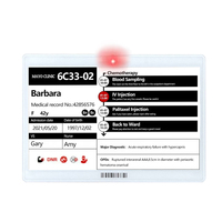 1,54 2,13 2,66 2,9 4,2 5,8 7,5 10,2 11,6 13,3 Pantalla de tinta electrónica de papel electrónico Pantalla de tinta electrónica de color Epd Epaper Display Esl para hospital