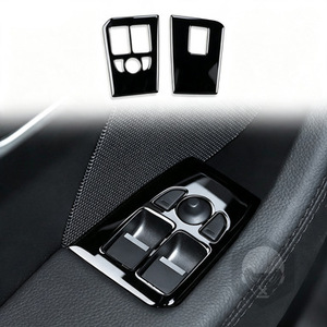 Accessoires intérieurs en plastique noir pour F-TYPE 13-24, ensemble complet, console centrale, levier de vitesses, décoratif - Product Image 3