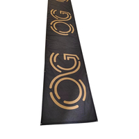 Bannière en vinyle maillé PVC de grande taille à montage mural, 9 x 9 mailles, résistante et durable, pour les entreprises