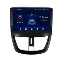 Car Android Multimedia Player For Peugeot 207 2006-2014 Stereo Radio Video  Wifi Carplay GPS Navigation 9 Inch