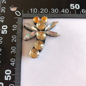 Cuciti con artigli di cristallo fatti a mano accessori per libellula per insetti - Product Image 4