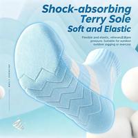 Chaussettes de sport épaisses et respirantes en tissu éponge pour femmes, idéales pour le marathon, le badminton et la randonnée (vente en gros)