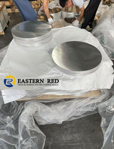 Feuille d'alliage d'aluminium 3003 personnalisée en usine 1050 1060 1100 O Support de construction de cercle de disque de 8 pouces Décoration durable - Product Image 5