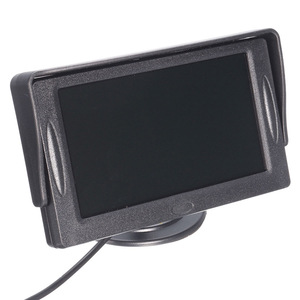 Moniteur de rétroviseur avec écran HD de 4,3 pouces, entrée AV, alimentation 12V pour véhicules électriques, aide au recul - Product Image 5