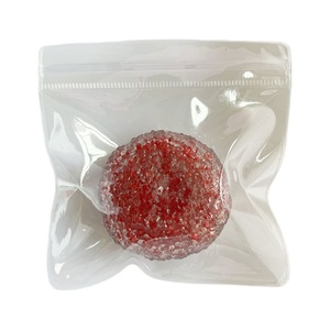 Perles créatives anti-stress sonores à presser, en silicone TPE, en forme de boule de smoothie de yumberry, faites à la main, pour l'enfilage - Product Image 5