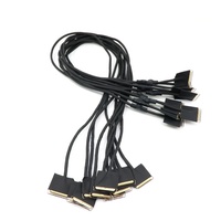 Cable Micro Coaxial Flexible Personalizado YZCONN, Arnés de Cables LVDS para Pantalla LCD de Computadoras