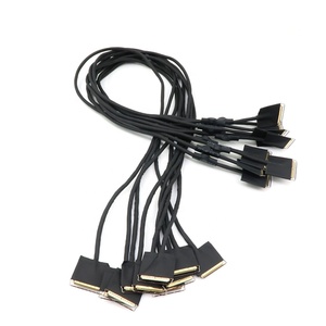 Cable Micro Coaxial Flexible Personalizado YZCONN, Arnés de Cables LVDS para Pantalla LCD de Computadoras - Product Image 4