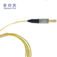 Nouveau laser à fibre coaxiale à largeur de bande étroite de 1550 nm avec TEC DFB LD, puissance de 2-5 mW pour système Lidar sans conducteur