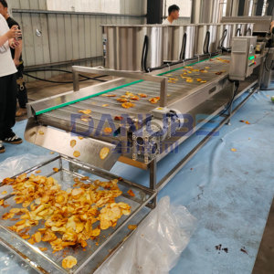 Équipement de friture avancé, ligne de production de frites, machine à fabriquer des chips de pommes de terre, automatique - Product Image 1