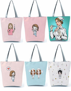 Venta al por Mayor de Sets de Enfermería para Oficina con Accesorios para el Cuidado de la Salud: Portacredencial Retráctil, Cordón, Tarjetero, Calcetín de Compresión y Bolso Tote para Enfermeras - Product Image 3