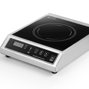 Table de cuisson à induction professionnelle 3500W, simple foyer, à commande par bouton, pour usage commercial - Product Image 1