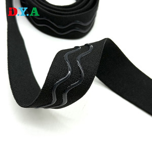 Tùy chỉnh chất lượng cao không trượt Silicone sóng Gripper Nylon ban nhạc đàn hồi cho Headband Dây thắt lưng - Product Image 4