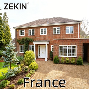 Zekin France Project Engineering Ce Certification Sdl Tempered Glass Aluminum Door And Window Heat Insulation Other Windows - Product Image 1
