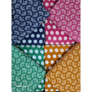 Tela 100% algodón estampada a mano para ropa de niños y bolsos, diseño floral étnico tradicional, precio de fábrica, diseño de moda 2026 - Product Image 6