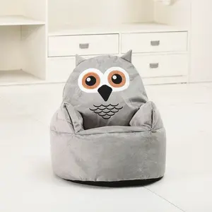 China Factory Direct Children's Animal Beanbag Chair Bean Bag Sofa