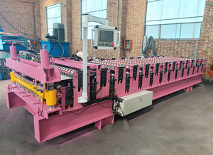 Customized Cold Roll Forming Machine for Aluminum Corrugated Steel <b>Sheet</b> for Roof Panel & Wall Use Versatile in <b>Tile</b> Industries - Product Image 3