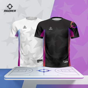 Rigorer Dryfit T-shirts Sports T-shirt Herren Logo Imprimante Sur Tee-shirt for Daily Casual Wear