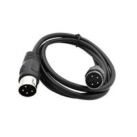 China Hersteller Hochwertiges Din 4-poliges Din-Kabel Mini Din 4 5 6 8 9 10-poliges Audio-Video-VR-Gaming-PVC-Kabel von Buchse zu Stecker