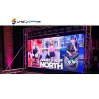Layar LED UHLED P2.6 P2.9 Indoor 500x500mm Tahan Air, Layar LED Outdoor untuk Sewa, Panel Video Wall LED
