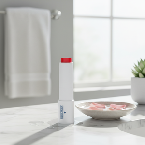 Glutanex <b>Lip</b> Glow Balm Scarlet intensive sensitive daily moisturizer revitalizing collagen glow hydrating fragrance free renewal - Product Image 3