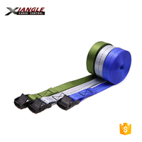 Sangles à boucle à came personnalisées, petites et sans fin, 1 pouce, 25 mm, 250 kg, noires, avec logo personnalisé, sangles d'arrimage à boucle à came