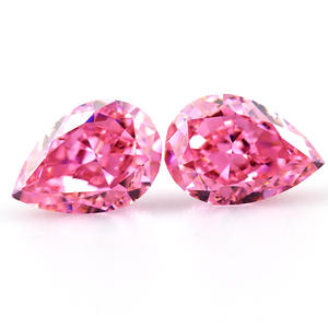 Lê rực rỡ cắt 0.5-3ct lạ mắt dữ dội ánh sáng lạ mắt ưa thích màu hồng sống động phòng thí nghiệm phát triển kim cương VS1 VVS1 hpht kim cương hồng tổng hợp - Product Image 2