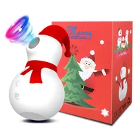 מוצר חדש חג המולד שלג מציצת ויברטור נקבה דגדגן אורגזמה מין צעצועי לנשים מאונן ויברטור צעצועים למבוגרים 18%