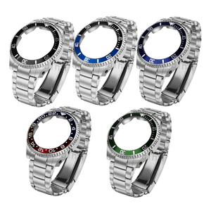Luxe GShock GA2100 Modification Bracelet de montre de remplacement Accessoires en acier inoxydable Bande métallique Lunette Set pour <span class=keywords><strong>casio</strong></span> chêne - Product Image 1