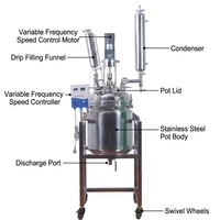 100L SINO SONICS OEM Titanium Alloy Ultrasonic Homogenizer 1500W-3000W Sistem Pendingin Berjaket Pabrik Ekstraksi Suhu Rendah