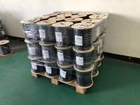 GJYXFCH FTTH Cables de comunicación para interiores y exteriores Cable de conexión de fibra óptica Cable de caída con chaqueta LZSH G657A G652D Tipos