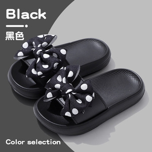 Chaussures d'été mignonnes pour petites filles, style princesse, avec nœuds décoratifs, tendance mode coréenne, pour l'extérieur et l'intérieur - Product Image 3