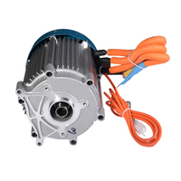 Tricycle électrique sans balais 48v 1500W DC quatre roues 140 cinq trous à l'intérieur 18 dents moteur différentiel à courant continu