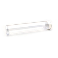 Vente en gros de jeux de société D&D, ensemble de dés en plastique acrylique pour jeux de rôle avec tube de rangement transparent