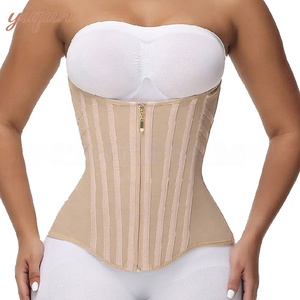 <span class=keywords><strong>Faja</strong></span> <span class=keywords><strong>colombiana</strong></span> de látex con varillas de acero para mujer, moldeadora de cintura y abdomen - Product Image 1