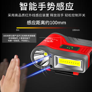 Lampe frontale LED rechargeable Hannah pour la pêche de nuit, 1200 mAh, haute intensité, avec clip pour casquette, pour usage extérieur - Product Image 5