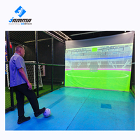 Simulateur de jeux de sport de football intérieur interactif Produit de parc d'attractions pour enfants et adultes Aire de jeux intérieure