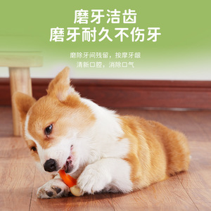 EETOYS <b>Dog</b> Chew <b>Bone</b> Toy <b>Nylon</b> PU Soft Hard Combined Teeth Cleaning Training For Puppies And <b>Dogs</b> - Product Image 2