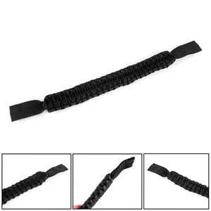 Poignée de maintien pour siège arrière de voiture en paracorde tressé universel en nylon, accoudoir de sécurité pour appuie-tête, noir, rouge, bleu, jaune, vert - Product Image 3
