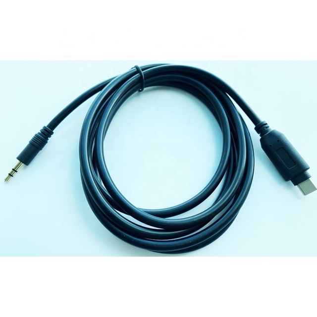 High Quality 2026 new USB C male to TTL 3.5 mm stereo jack 1.8 m 3.3 V cable