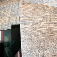Revêtement de sol LVT auto-adhésif en chêne, résistant à l'usure, imperméable, écologique, facile à installer, taille personnalisée